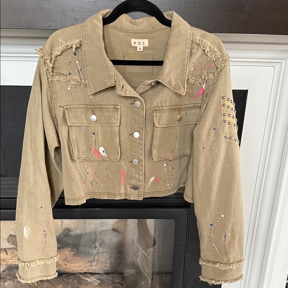 POL Women's cropped jacket - Picture 3 of 9